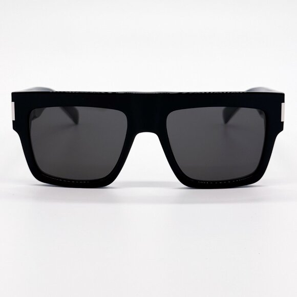 NEW SAINT LAURENT SL628 001 SQUARE BLACK UNISEX SL 628 001 SUNGLASSES - Picture 5 of 13